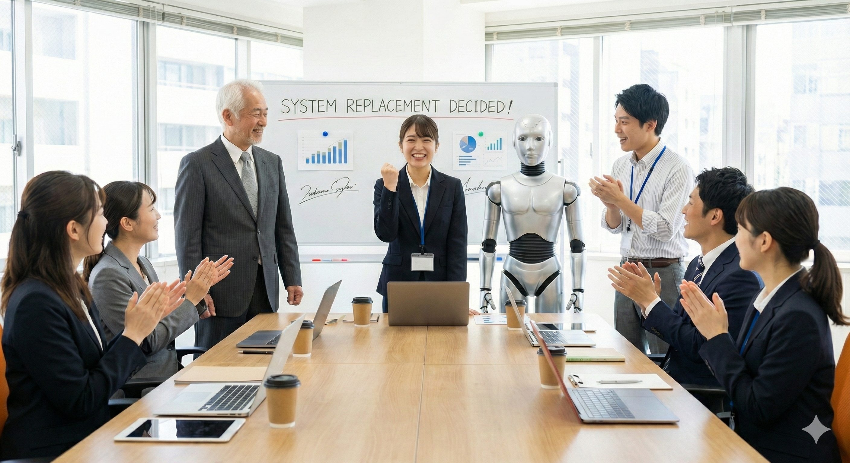 材料が揃う・決断できる